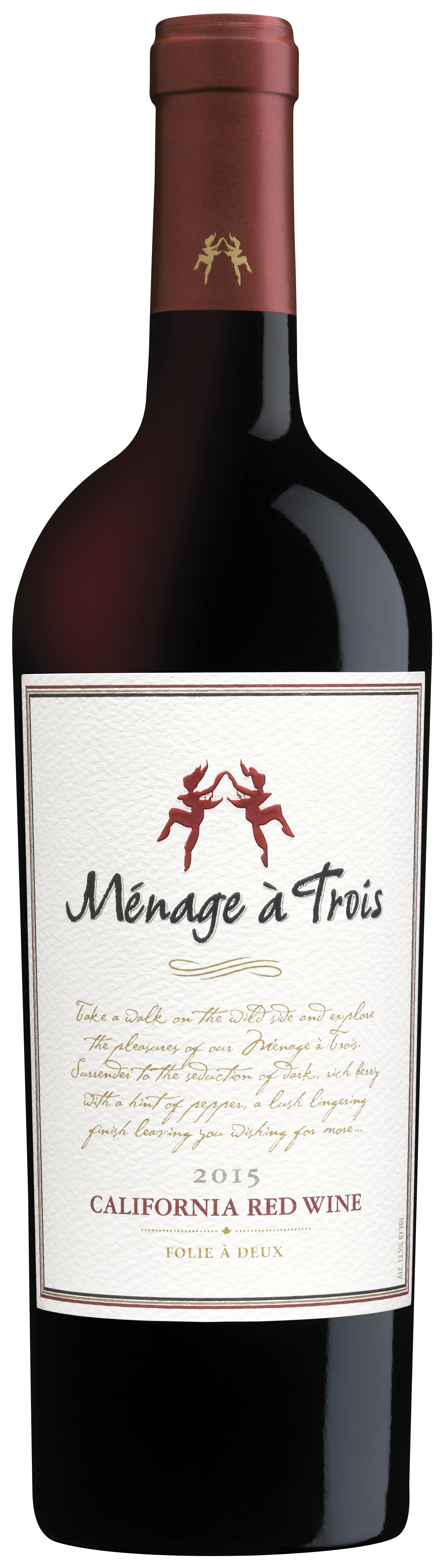 Menage a Trois California Red Wine 750ml *ID Required*