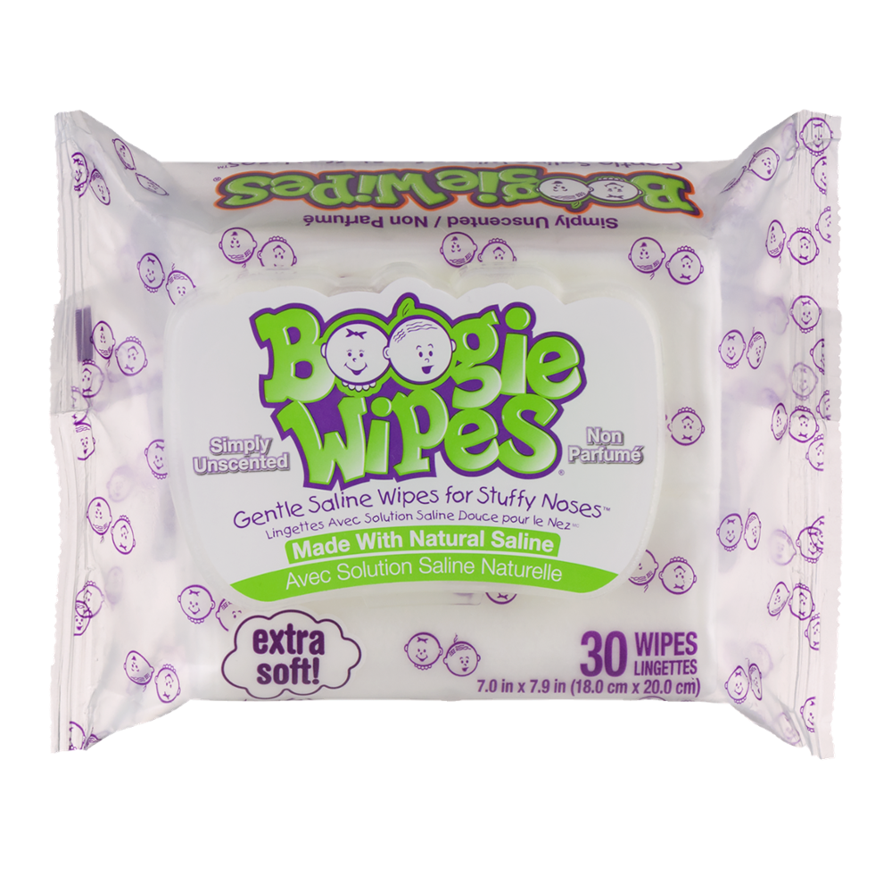 Boogie Wipes Simply Unscented 30 Wipes