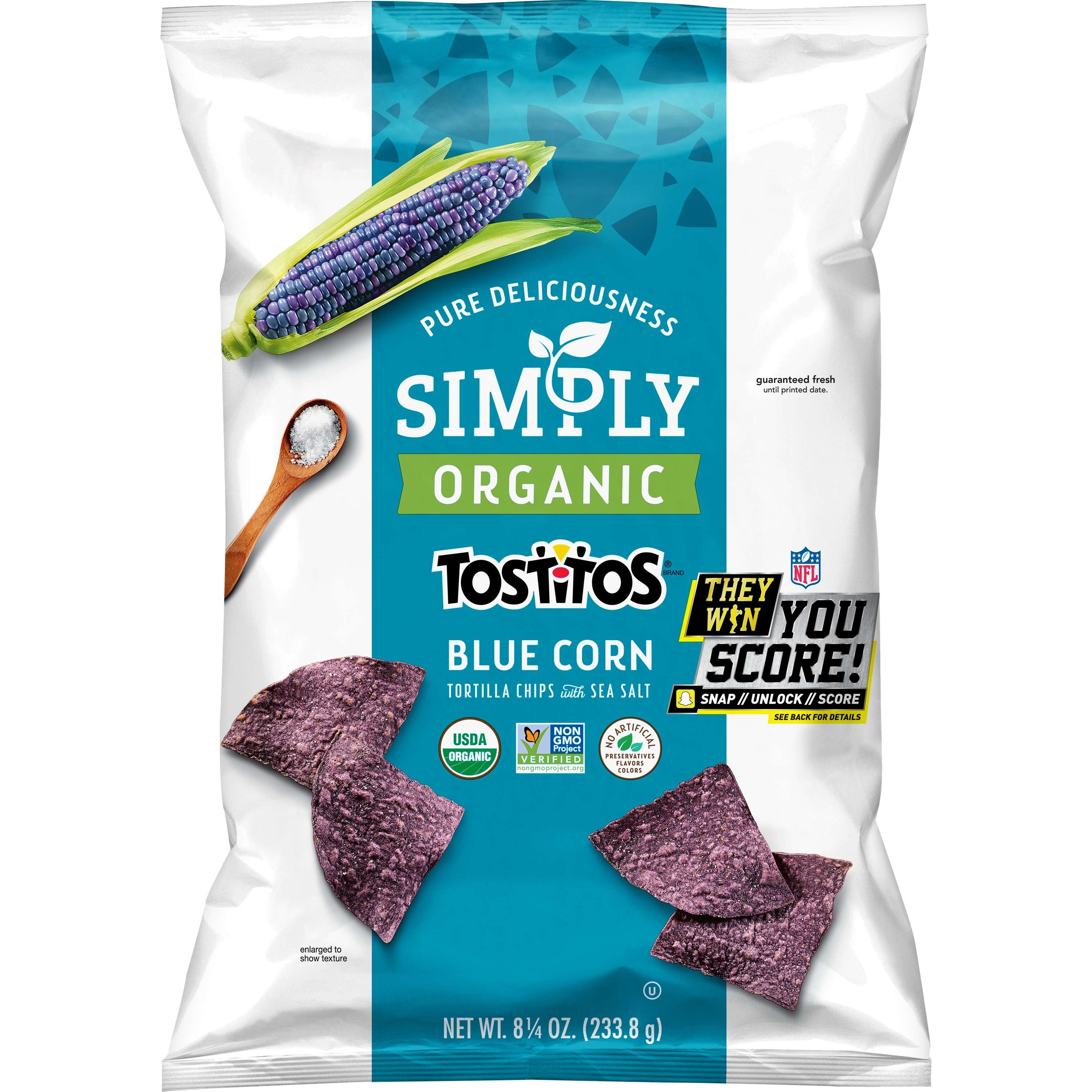 blue corn chips healthy