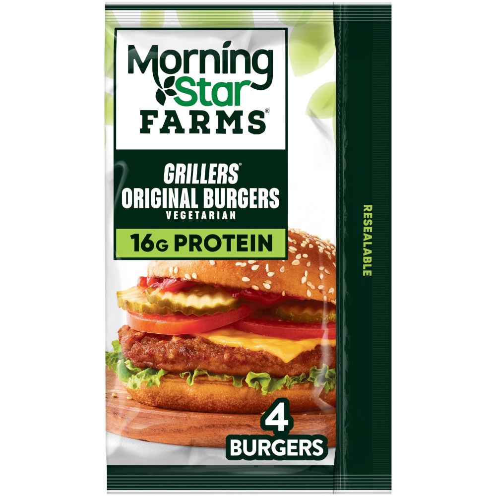 Morningstar Farms Grillers Original 4CT 9oz Bag