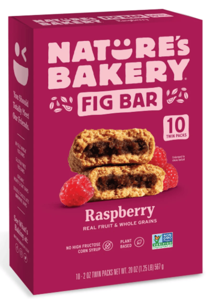 Nature's Bakery Fig Bar Raspberry, 10ct