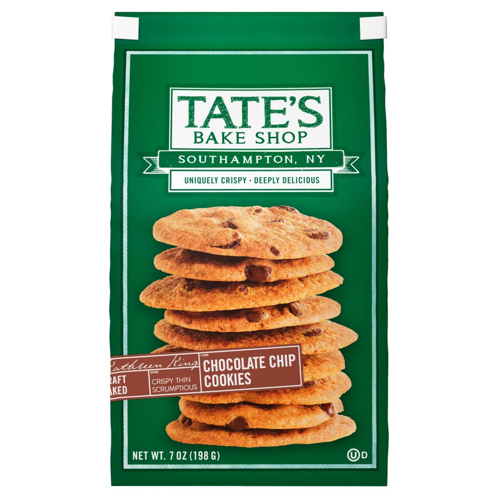 Tate's Bake Shop All Natural Chocolate Chip Cookies, 7 Oz.