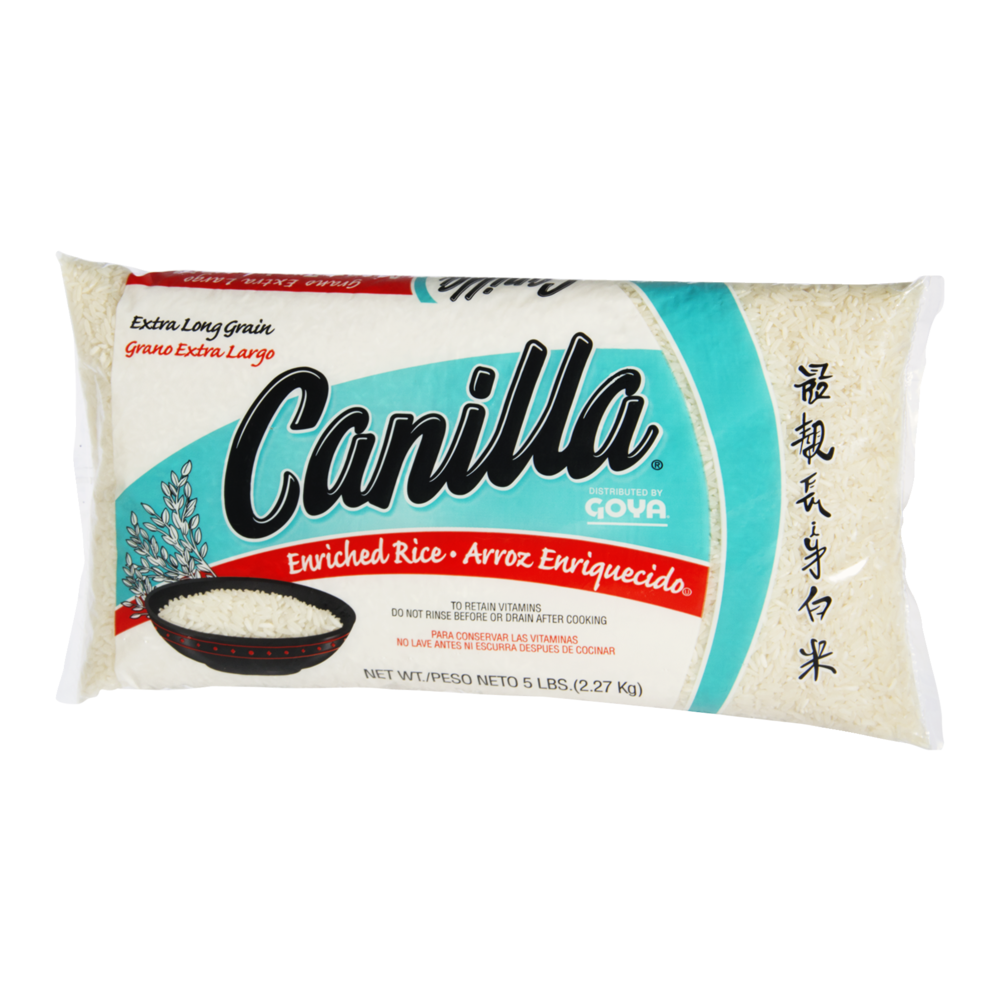 Goya Canilla Rice Extra Long Grain 5LB Bag