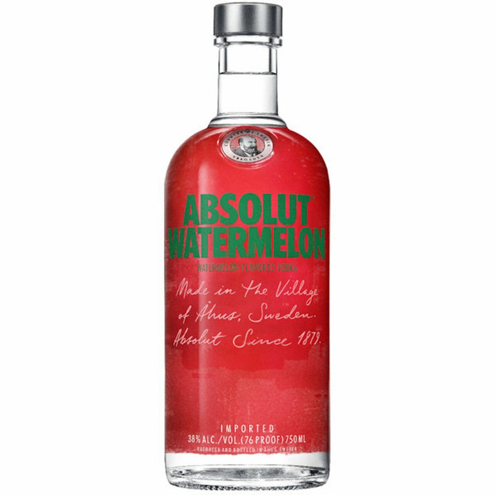 Absolut Watermelon Vodka 750ml