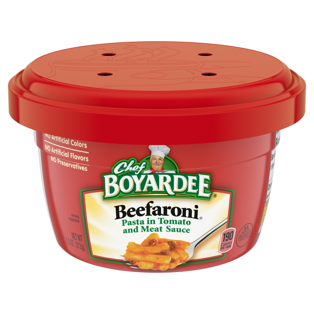Chef Boyardee Microwave Beefaroni 7.5oz Cup