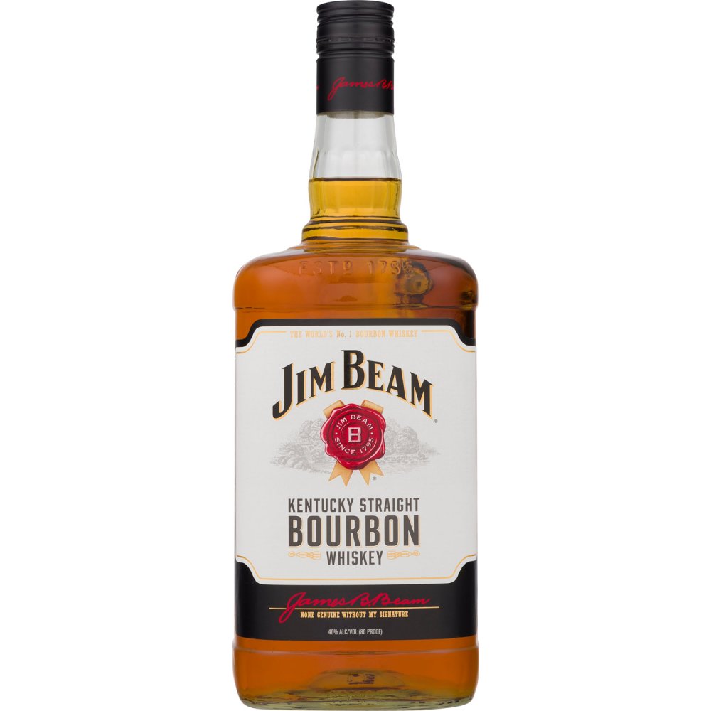 Jim Beam Kentucky Straight Bourbon Whiskey 1.75L