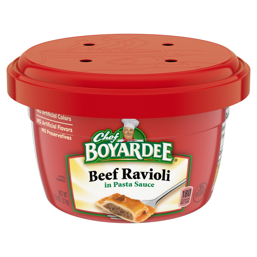 Chef Boyardee Microwave Beef Ravioli 7.5oz Cup