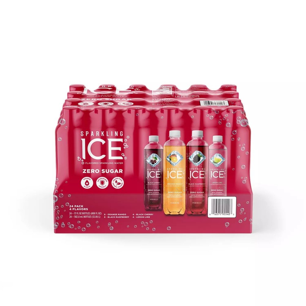 Sparkling Ice Fruit Frenzy Variety Pack, 24 pk./17 oz.