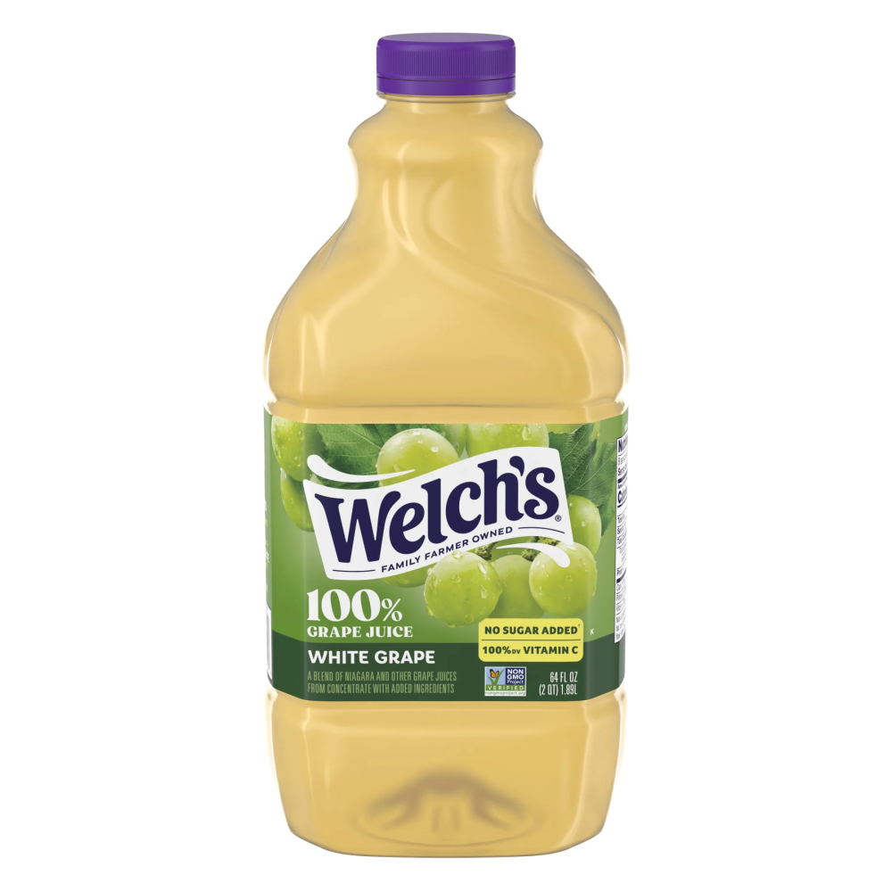Welch's 100% White Grape Juice 64 FL OZ