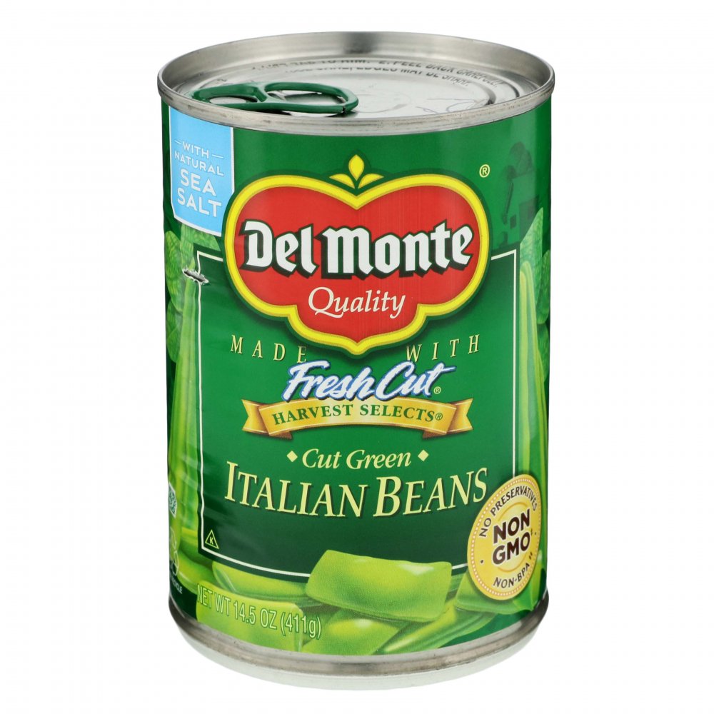 Del Monte Fresh Cut Green Beans Italian 14.5oz Can