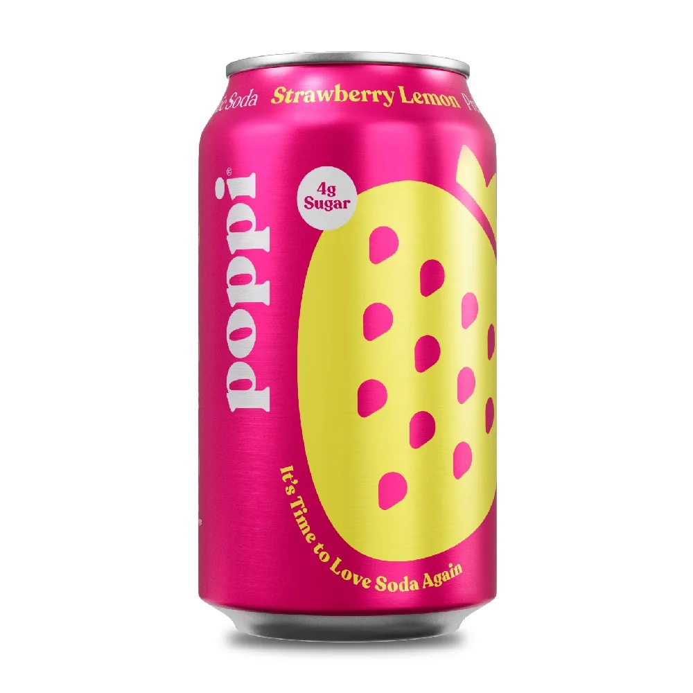 Poppi Strawberry Lemon 12oz FL