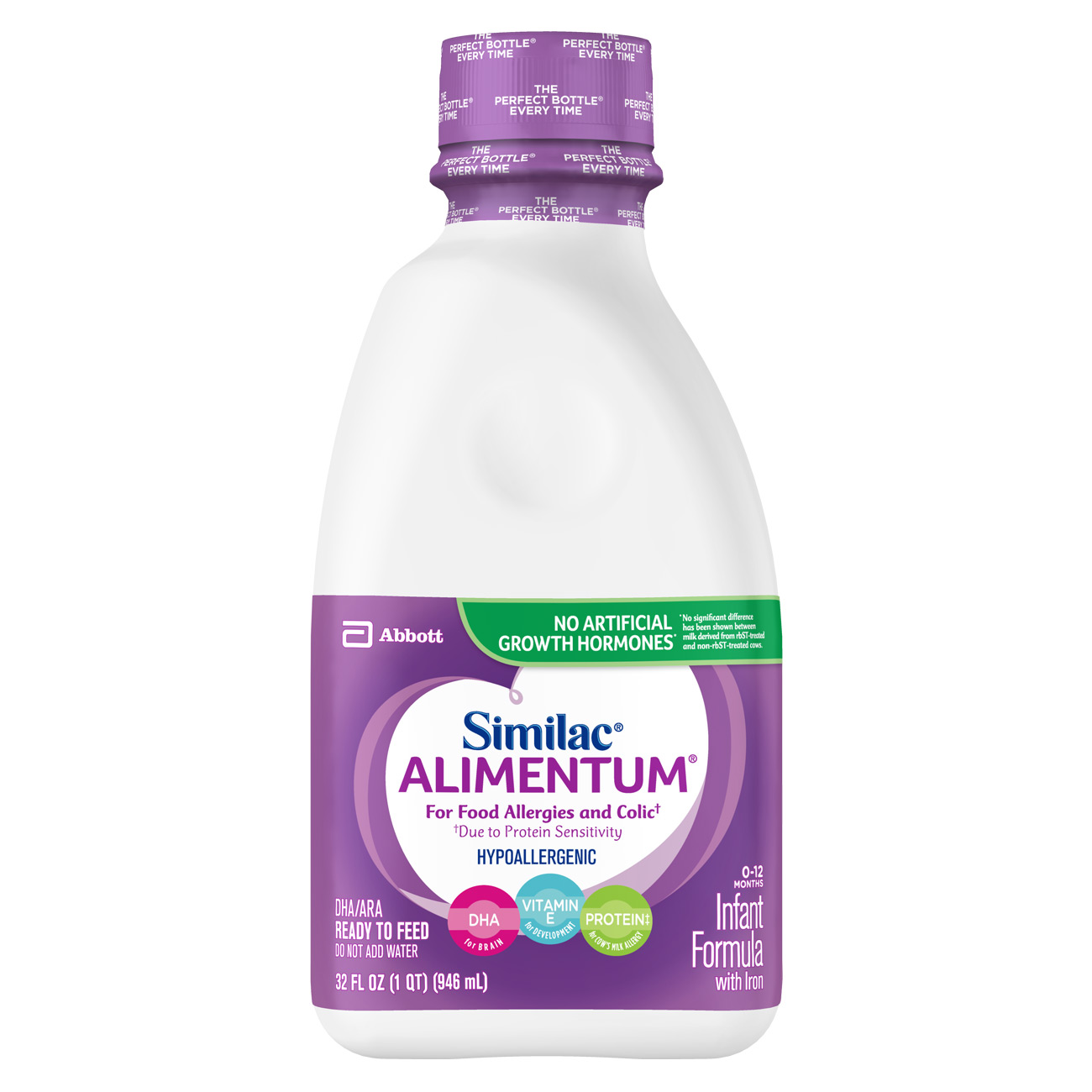 Similac Alimentum Hypallergenic Ready-to-Feed Intant Formula, 32 FL Oz - 32 Oz | CVS