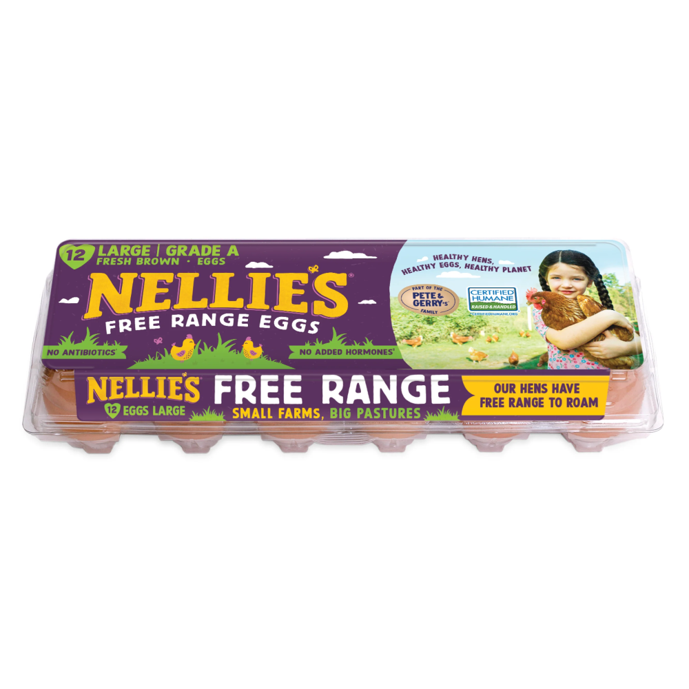Nellie's Free Range Eggs large 12 count