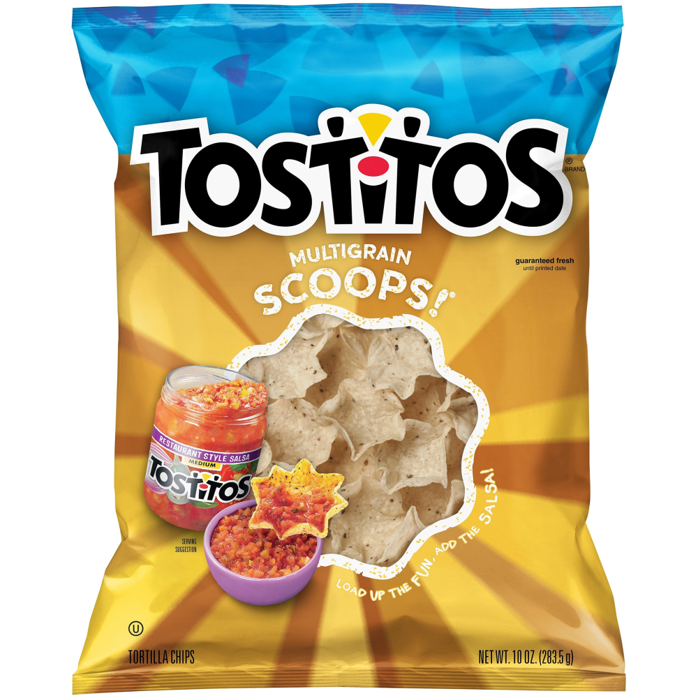 Tostitos Multigrain Scoops! Tortilla Chips-10oz