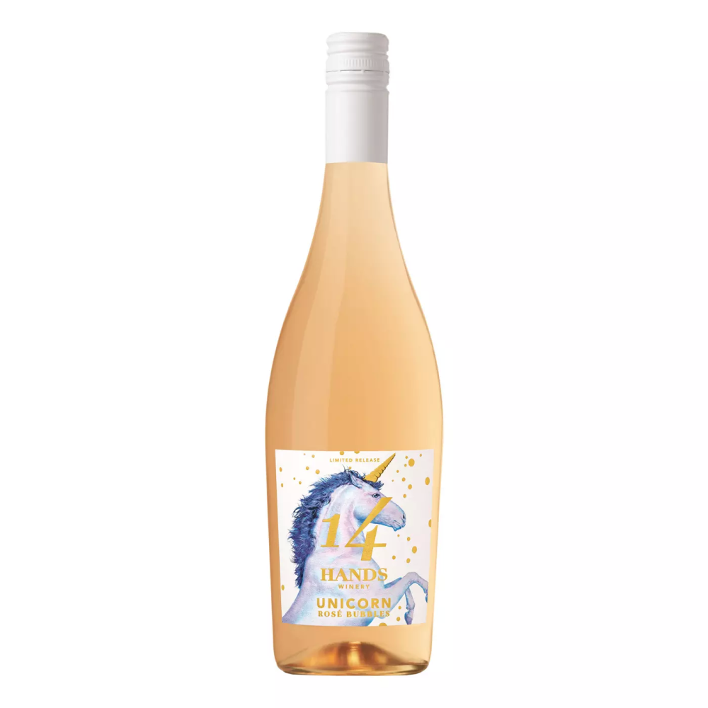 14 Hands Winery Unicorn Rose' Bubbles 750ML 