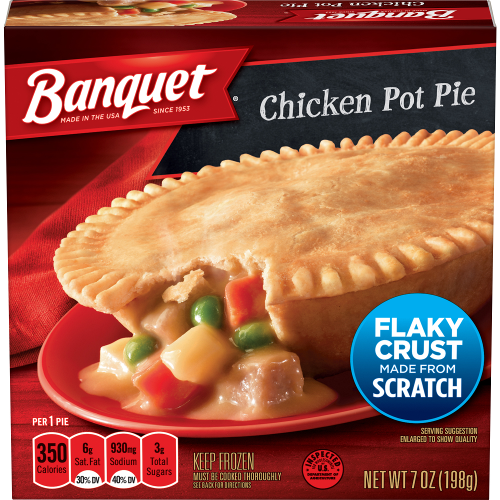 BANQUET Chicken Pot Pie, 7 OZ