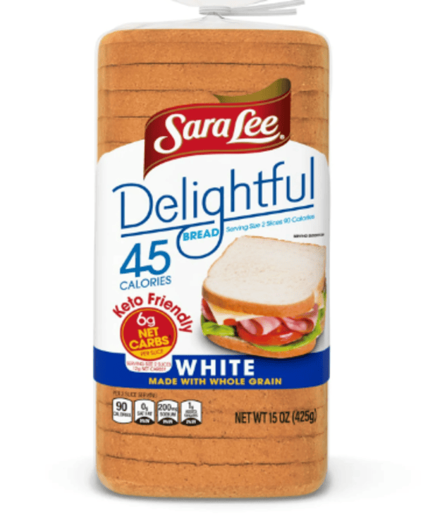 Sara Lee Delightful White Bread, 15 OZ