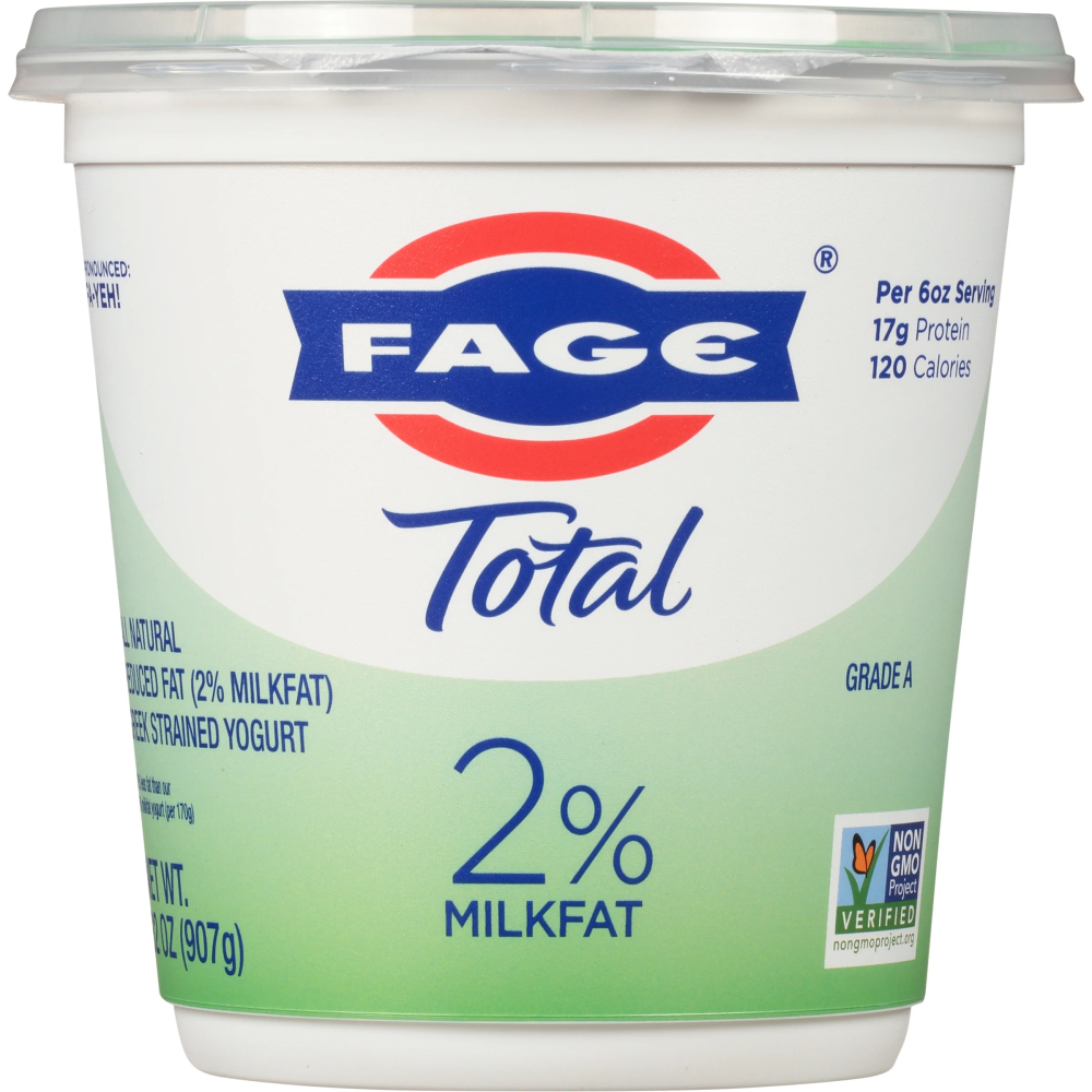 Fage Total 2% Milk Lowfat Greek Strained Yogurt 32oz