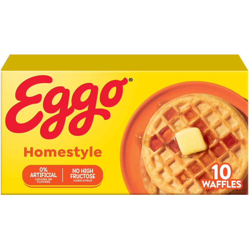 Eggo Waffles Homestyle 10CT 12.3oz Box