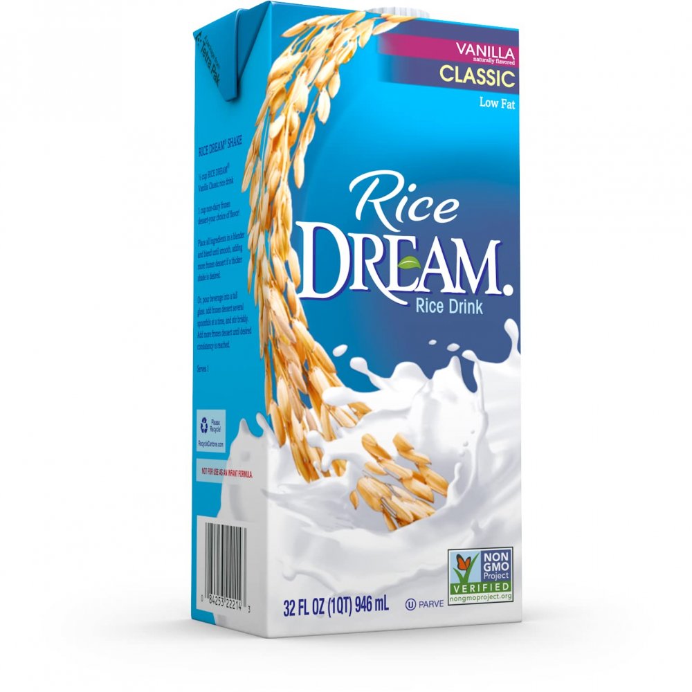 Rice Dream Rice Drink Classic Vanilla 32oz. CTN