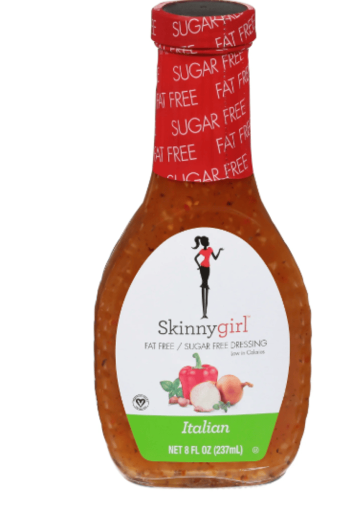 Skinnygirl  Fat- Free Sugar- free Italian Salad Dressing 8 oz