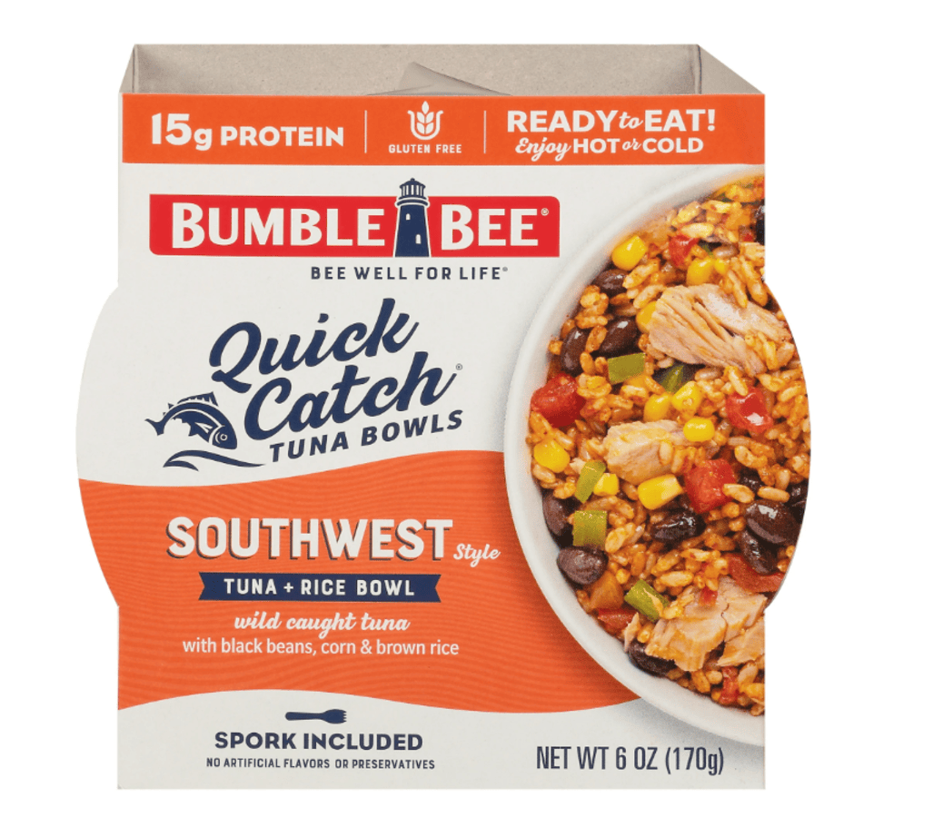 Bumble Bee Quick Catch Southwest Rice Tuna Bowl - 6oz