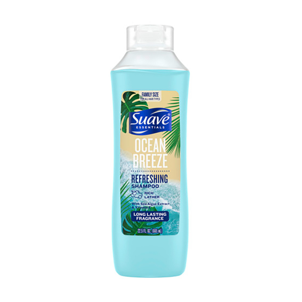 Suave Ocean Breeze Refreshing Shampoo  22.5 Fl Oz