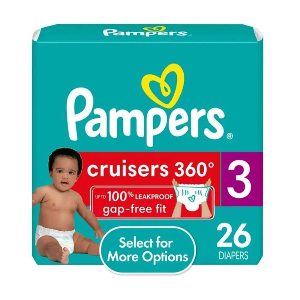 Pampers Cruisers 360 Size 3 26 CT