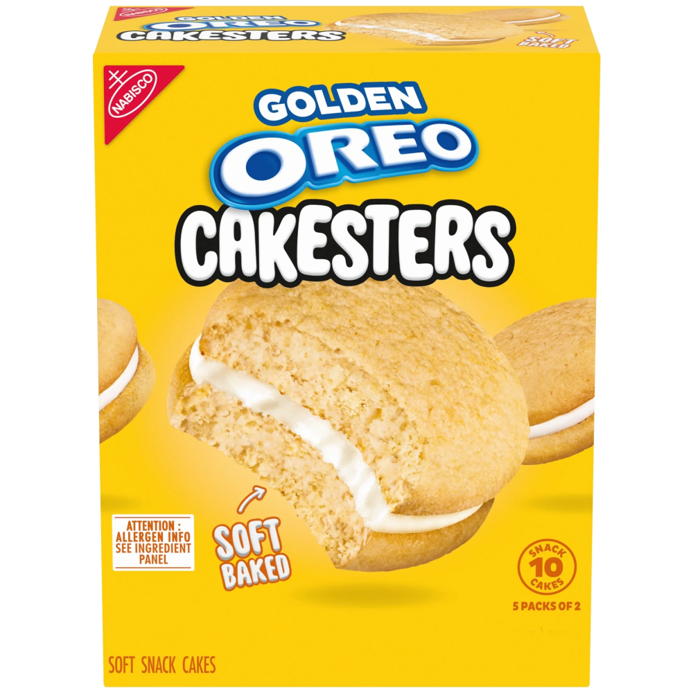 Oreo Golden Cakesters Soft Cookies 5 Packs of 2