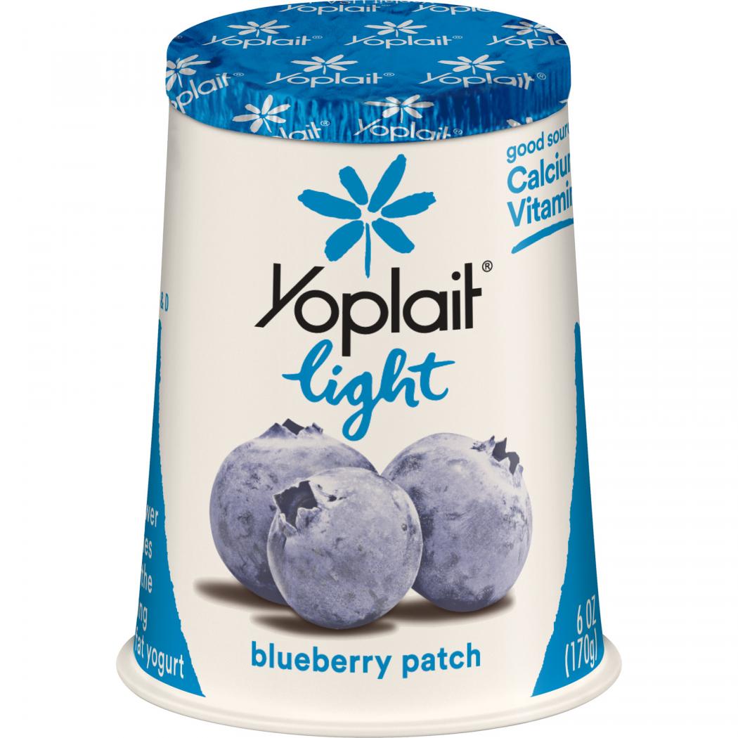Yoplait Light Yogurt Blueberry Patch 6oz Cup Garden Grocer