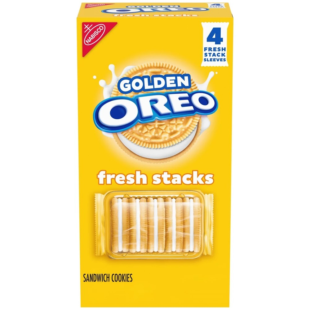 Oreo Golden Fresh Stacks 4 Sleeves - 8.05oz