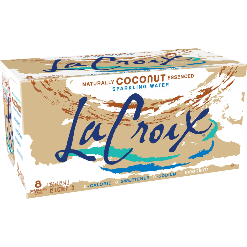 LaCroix Coconut Sparkling Water 8pk 12 FL OZ