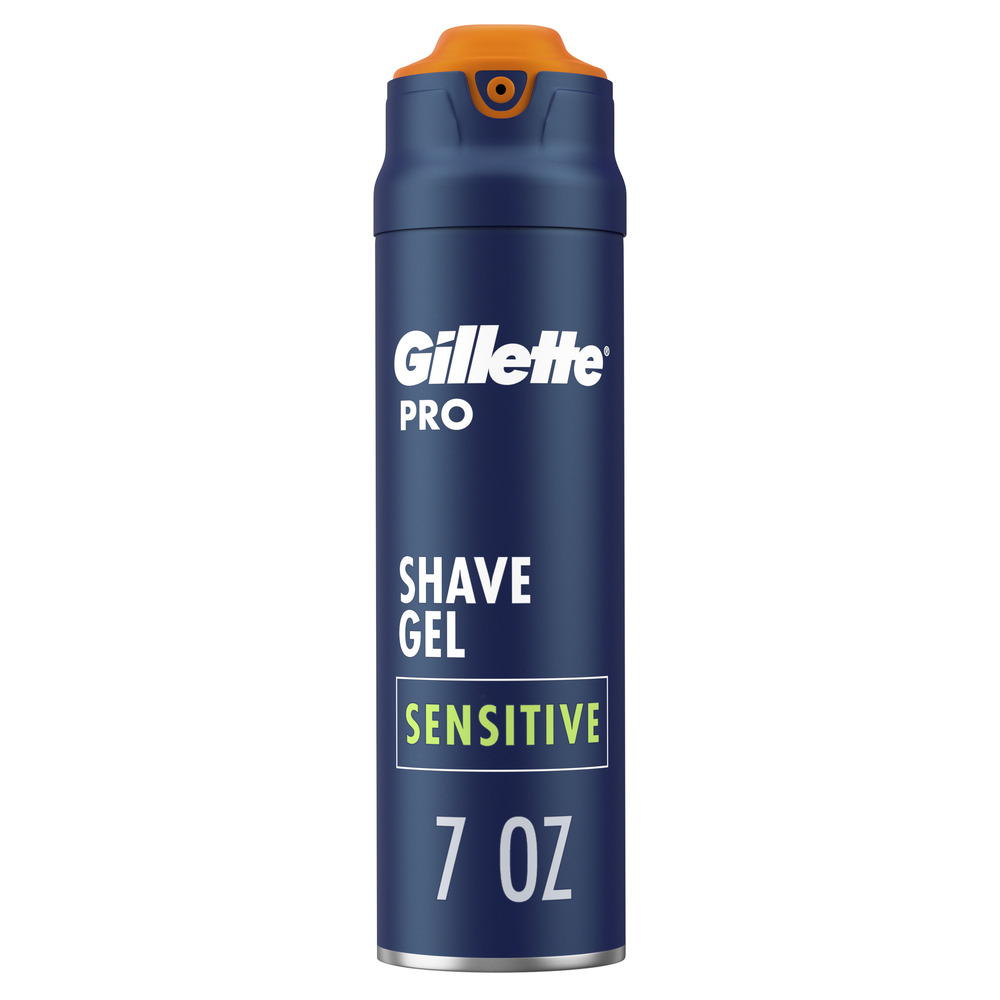 Gillette PRO Men's Sensitive Shaving Gel - Fresh Scent - 7oz