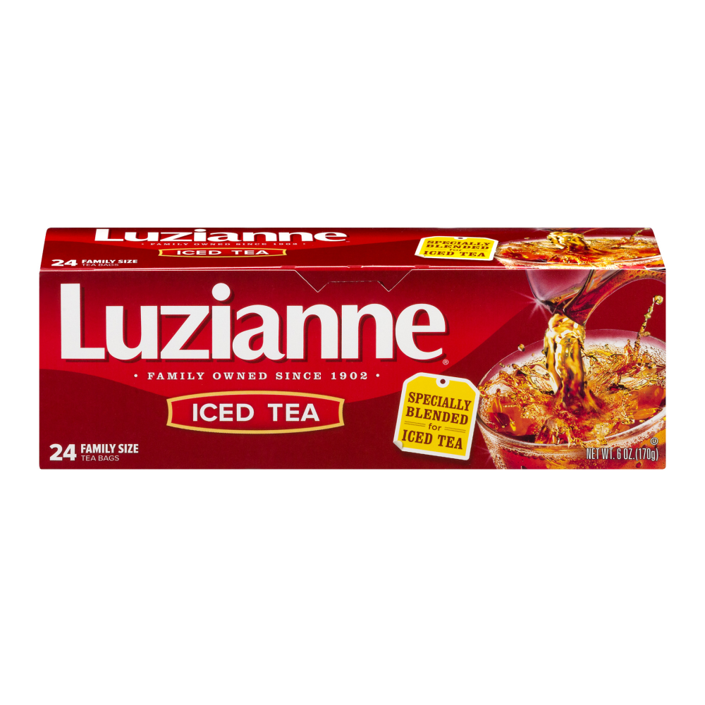 Luzianne Black Iced Tea Bag 24 Ct