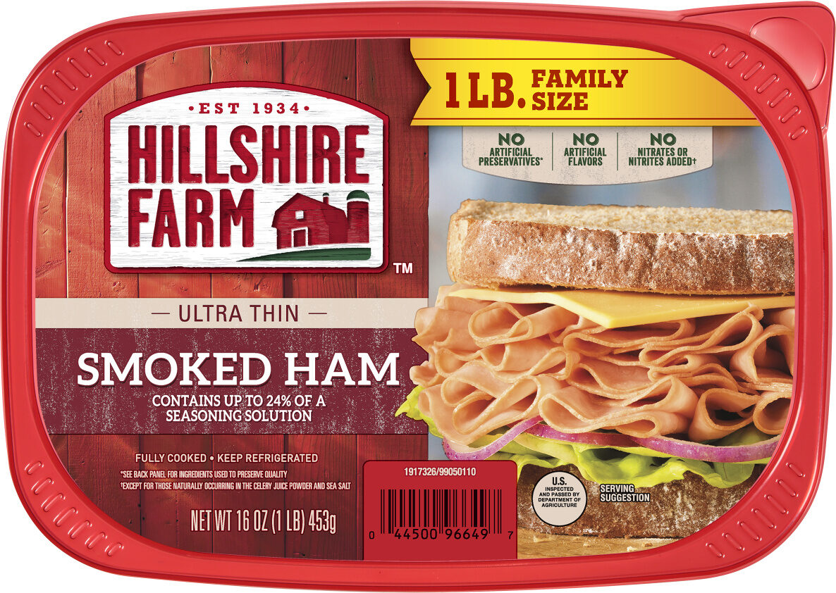 Hillshire Farm Ultra Thin Smoked Ham, 16 Oz