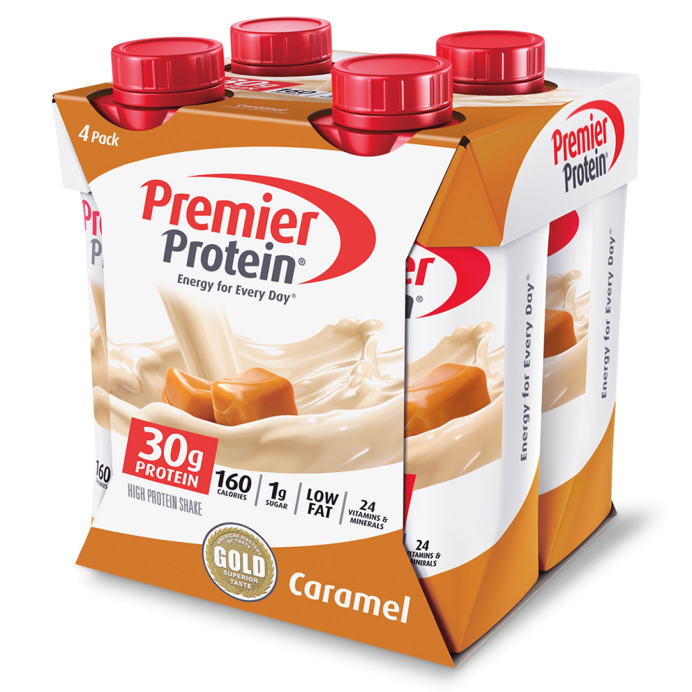 Premier Protein Nutritional Shake - Caramel - 11 Fl Oz/4pk