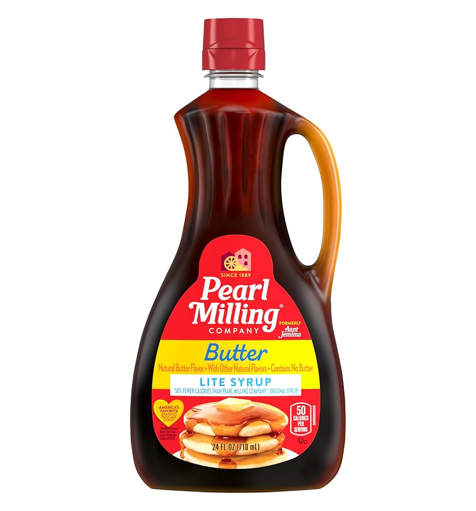 Pearl Milling Company Butter Light Syrup, 24oz  