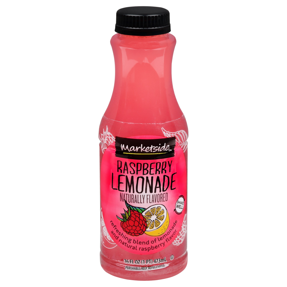Marketside Classic Lemonade Raspberry 16 Oz Bottle