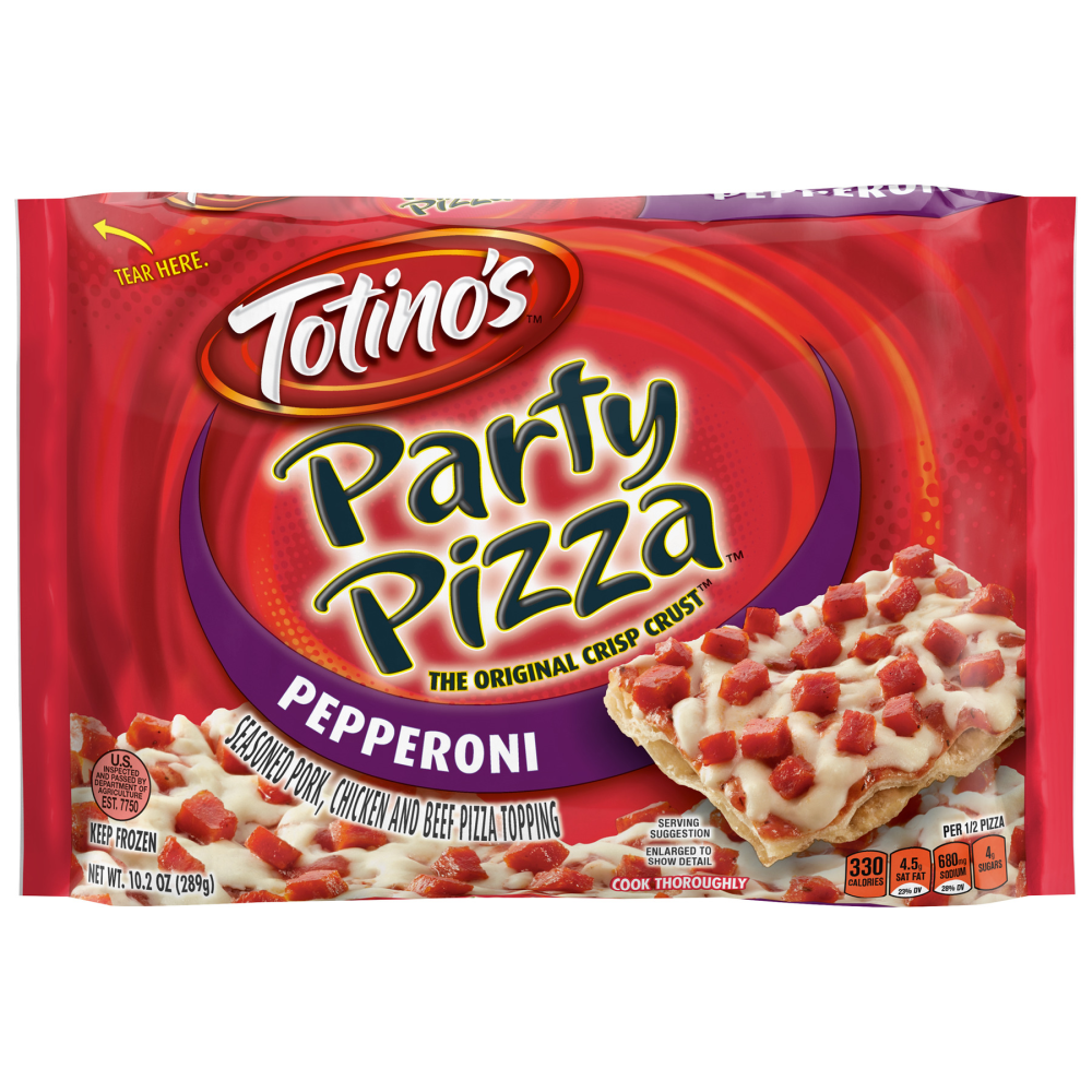 Totino's Pepperoni Party Pizza 10.2 Oz