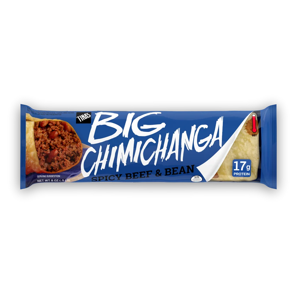 Tina's Big Chimichanga Spicy Beef & Bean 8 Oz
