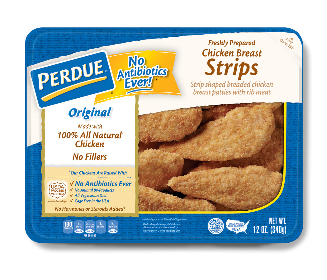 Perdue Chicken Breast Strips, Original 12 Oz