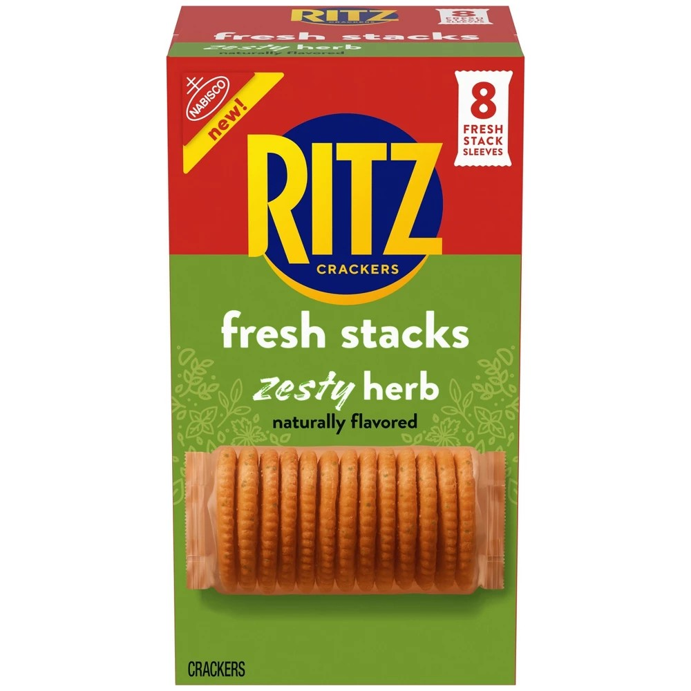 Nabisco Ritz Herb Fresh Stacks Crackers - 11.8 Oz