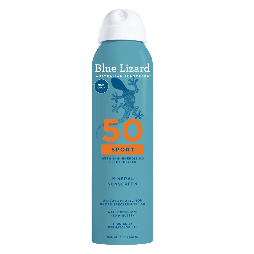 Blue Lizard Australian Sunscreen Sensitive Mineral Sunscreen Spray SPF 50+, 5 Oz