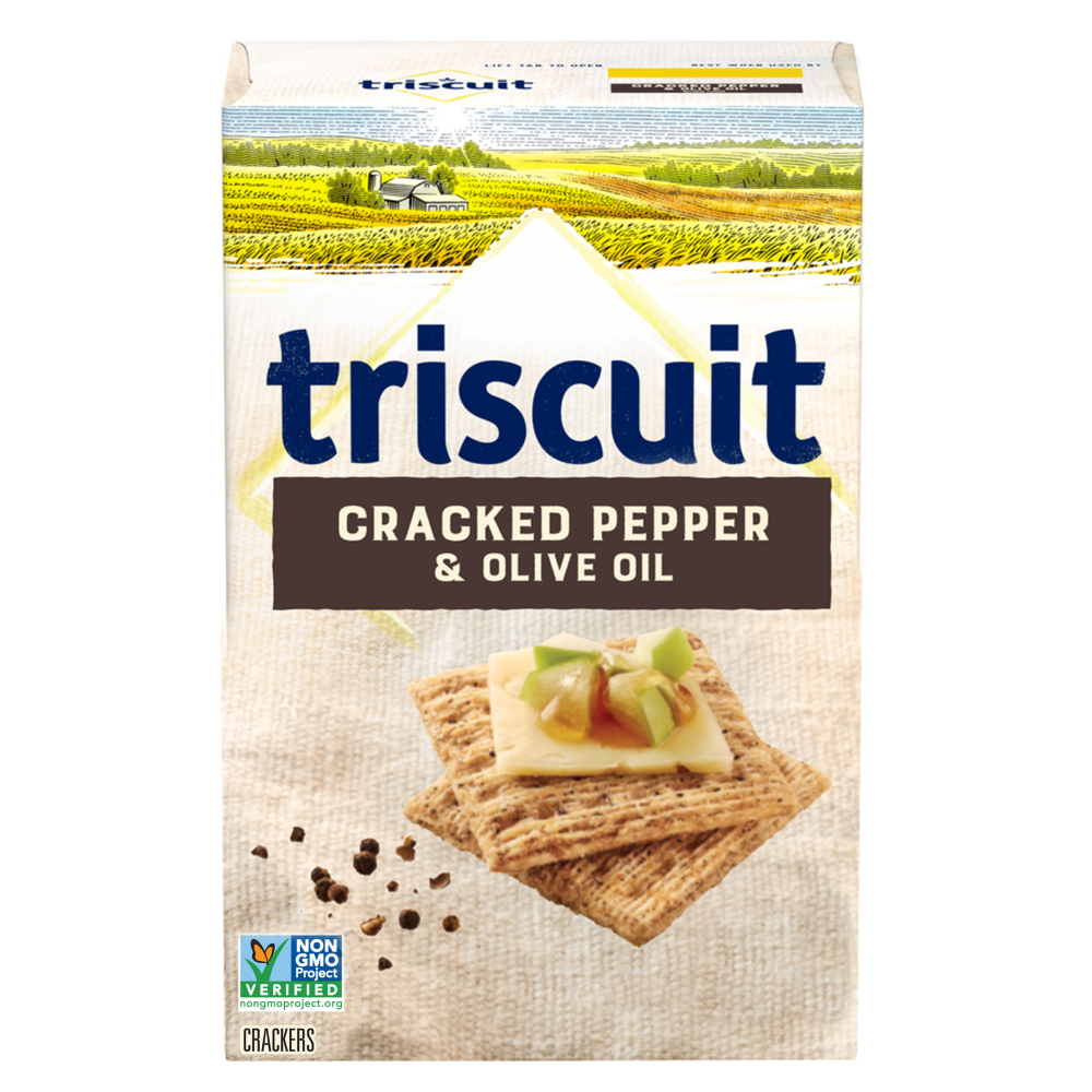 Triscuit Cracked Pepper & Olive Oil Crackers - 8.5oz