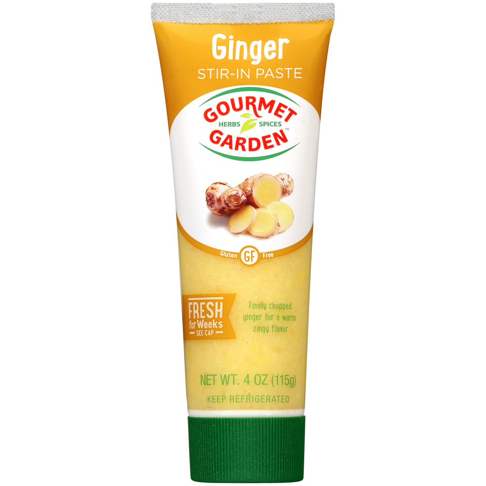 Gourmet Garden Gluten Free Ginger Stir-in Paste, 4 Oz Tube