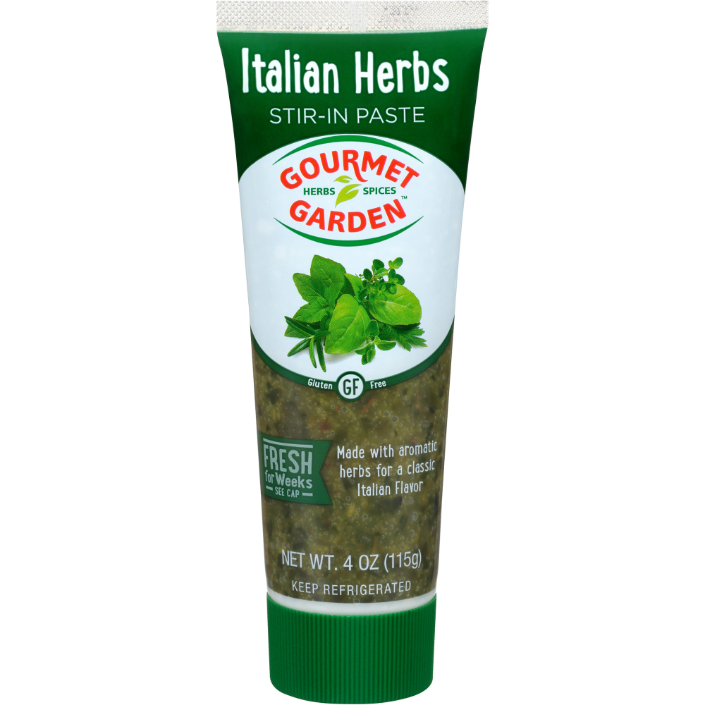 Gourmet Garden Gluten Free Italian Herbs Stir-in Paste, 4 Oz Tube