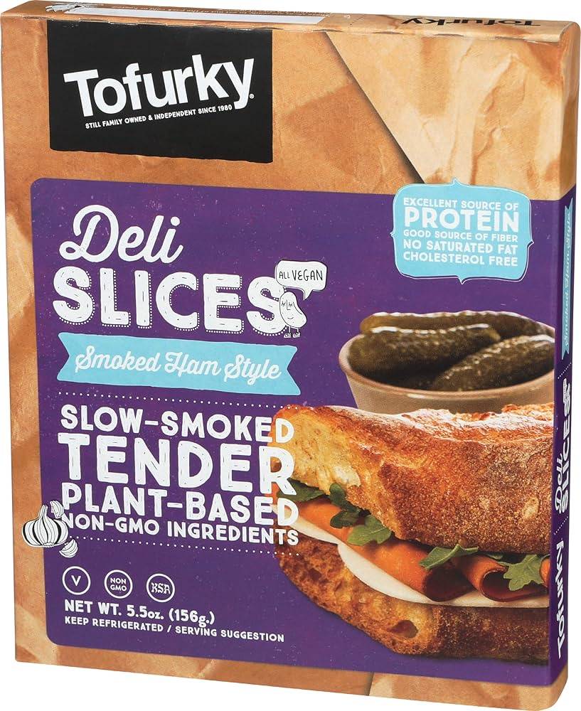 ToFurky Plant-Based Deli Style Smoked Ham, 5.5 Oz