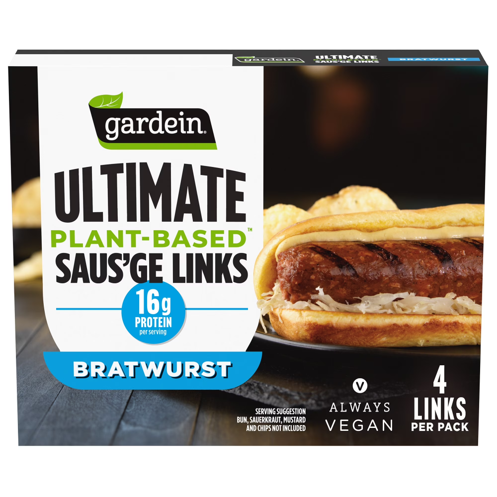 Gardein Ultimate Plant Based Saus’GE Links Vegan 14 Oz
