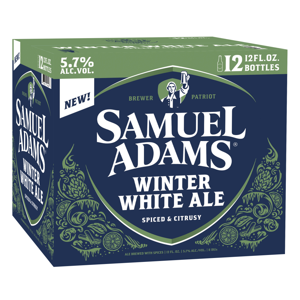 Samuel Adams Winter White Ale 12oz 12pk Cans