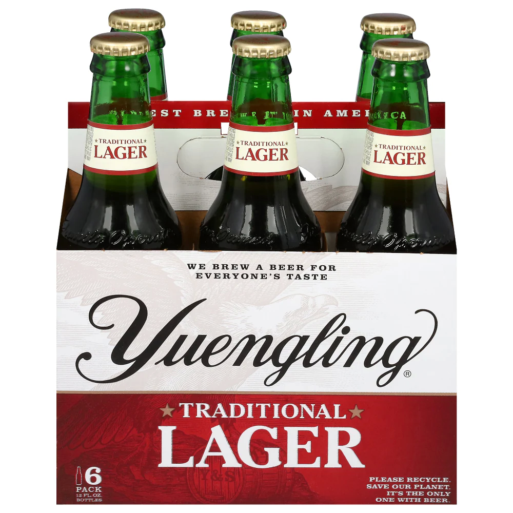 Yuengling Traditional Lager Beer - 6pk/12 fl oz Bottles